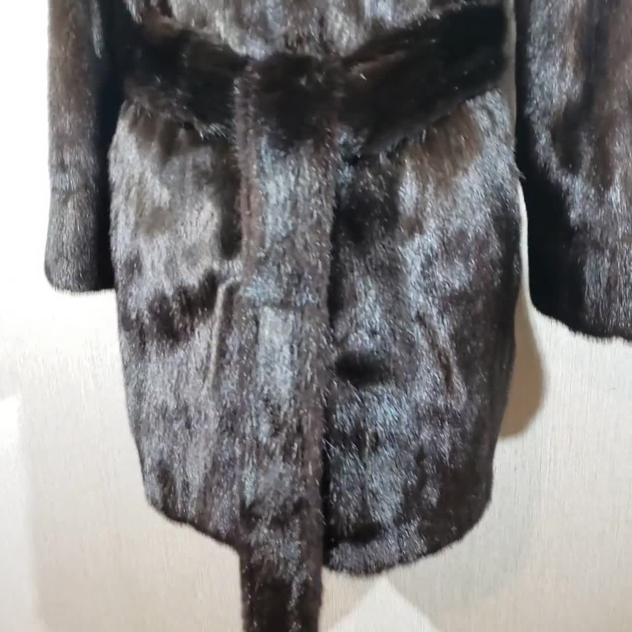 ブラウン フード付き 毛皮コート ブラウン フード付き ファーコート フェイクファーコート 長袖 シック