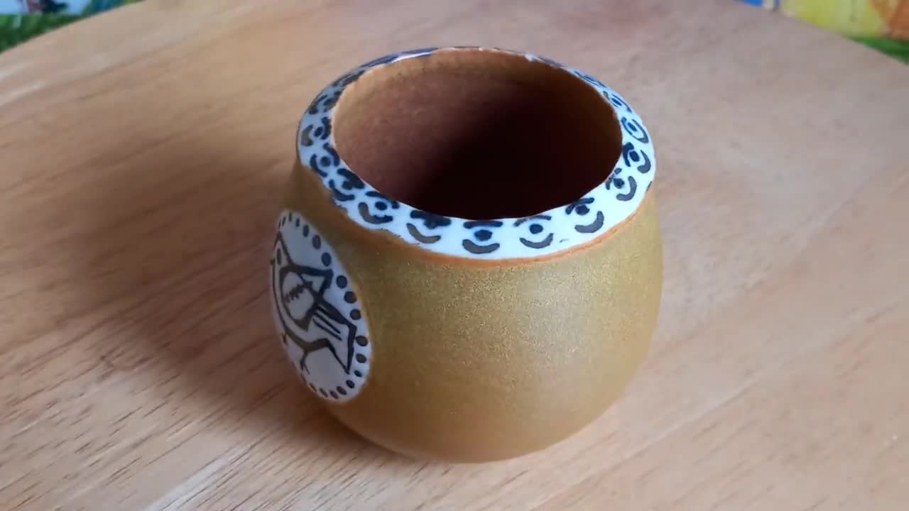 Lisa Larson Gustavsberg Thalia | Small Bowl/vase With Bird Motif