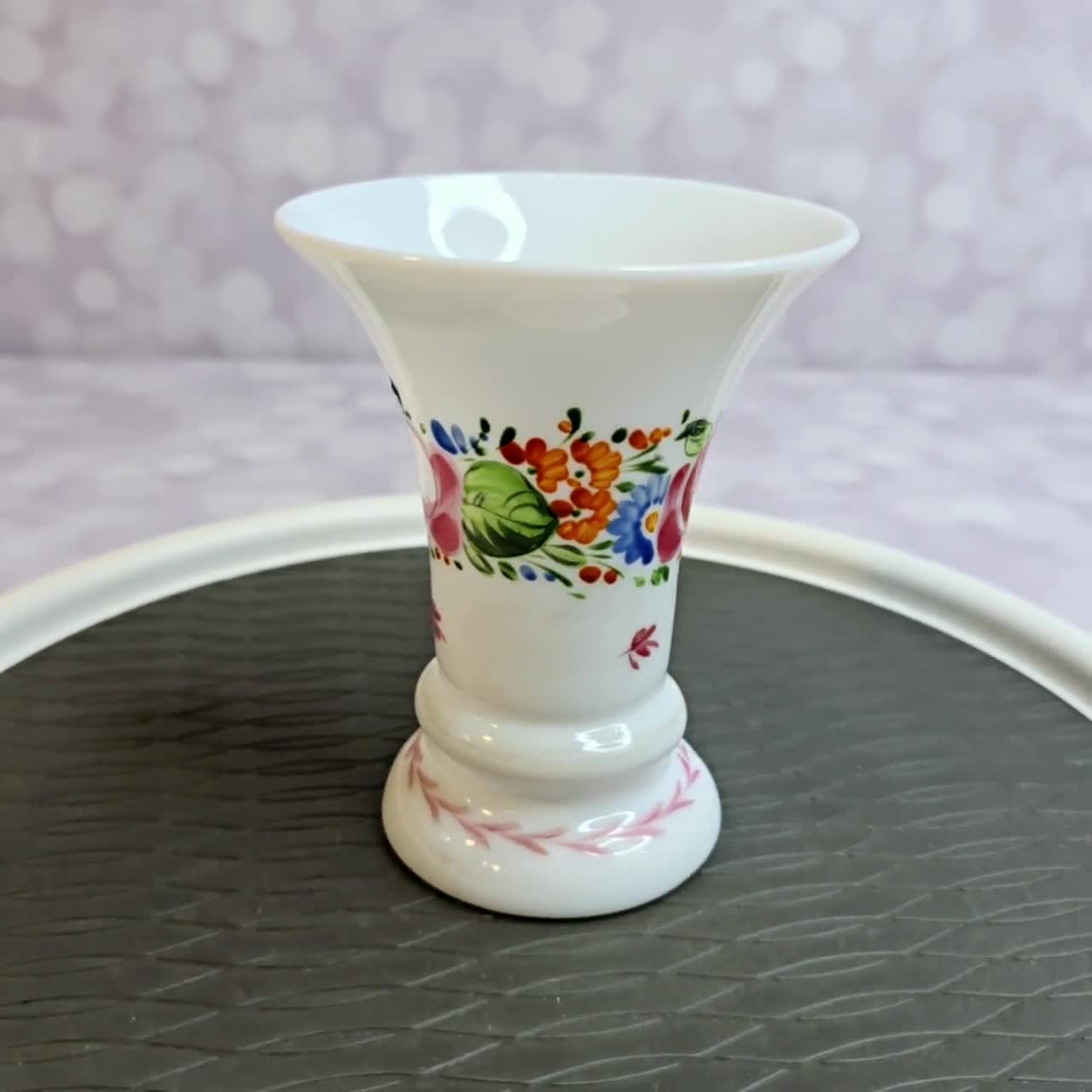 ヴィンテージの手描き花瓶 - Etsy 日本