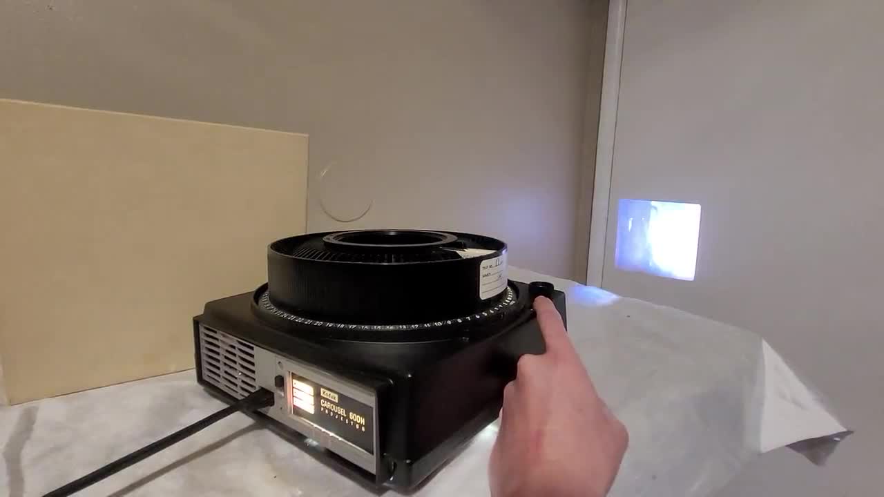 Newly Serviced Kodak Carousel 600H Filmstrip Slide Projector
