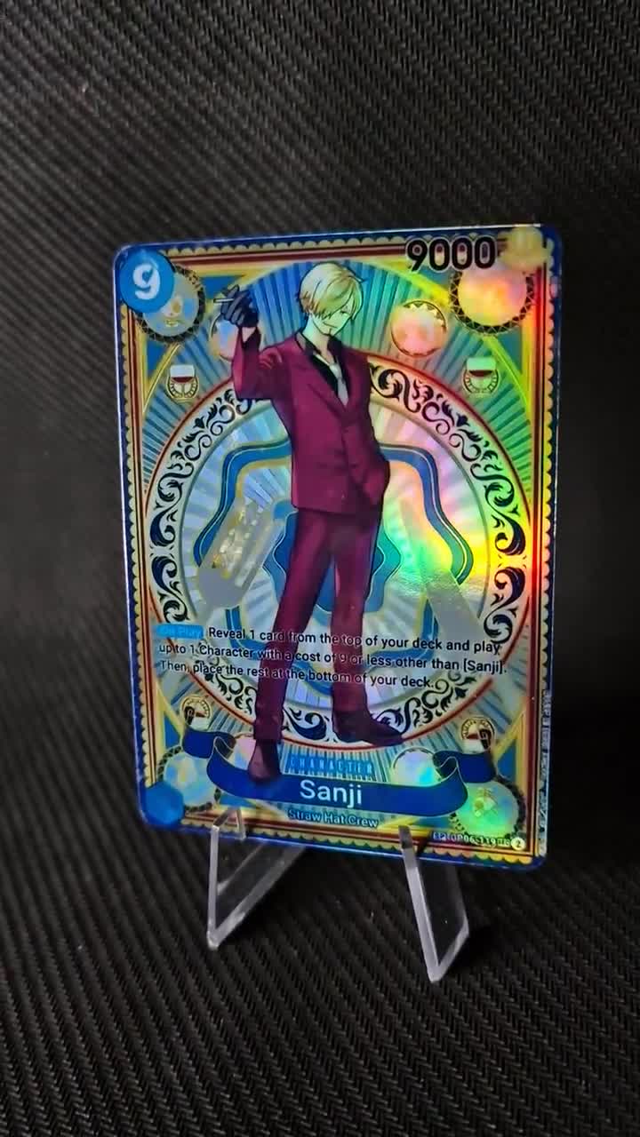 One Piece Proxy Card Holo - Sanji OP06-119 Character OP11 - Etsy