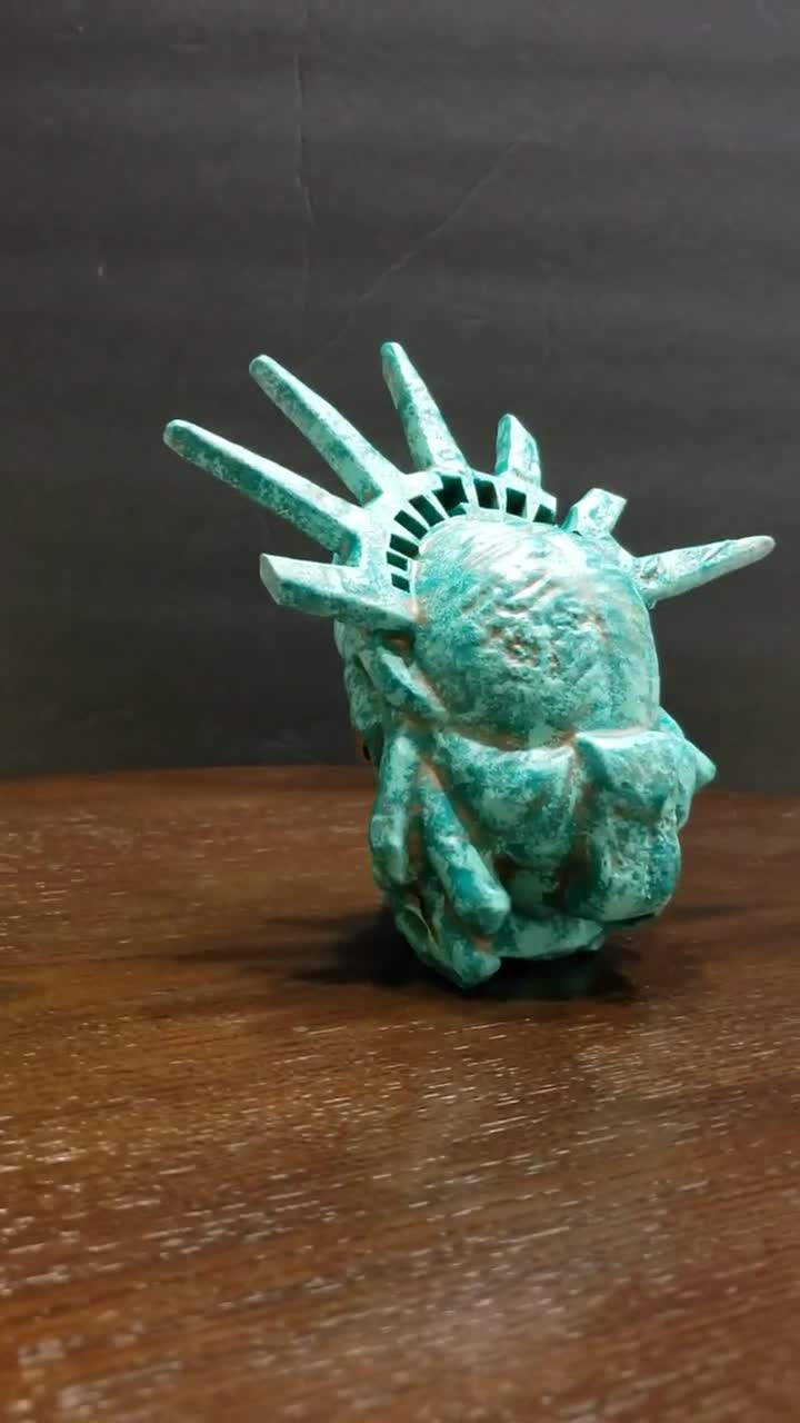 Statue of Liberty- Half Skull - Etsy