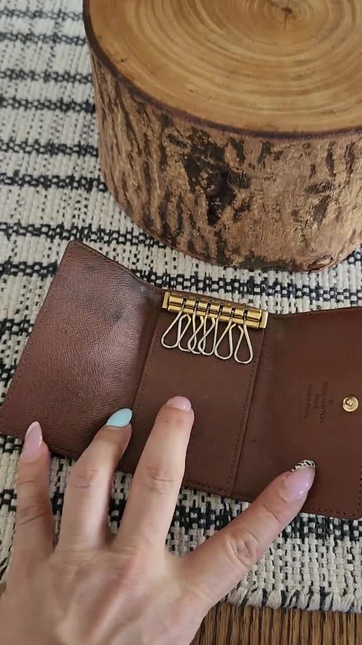 Louis Vuitton 6 Rings Key Case Holder Brown Monogram UNISEX - Etsy