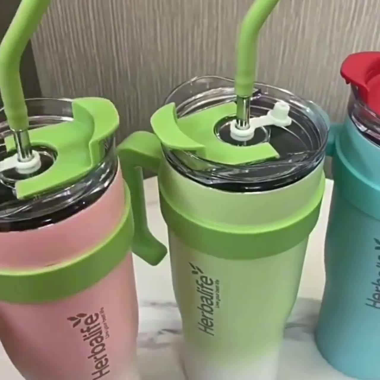 Custom Name Herbalife Tumbler: 40oz Gradient Insulated Travel Mug