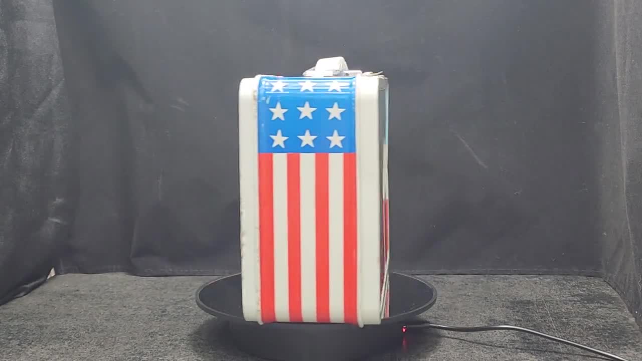 1974 Spirit of 76 Lunchbox - Ohio Art - Drummer and Fife Design