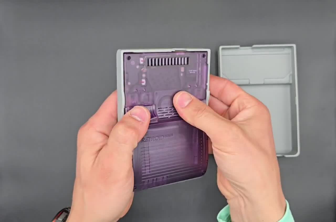 Retroid Pocket Classic Clipshield/full Hardshell Box (dual-purpose