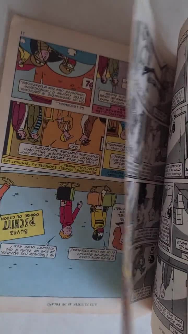 Vintage Bibi Fricotin Comics/as Du Volant/joyeuse Youth Album