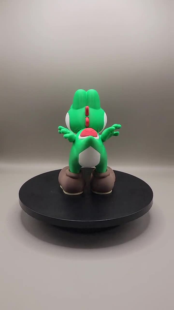 3D Printed Yoshi Figurine: Nintendo Gamer Desk Decor - Etsy