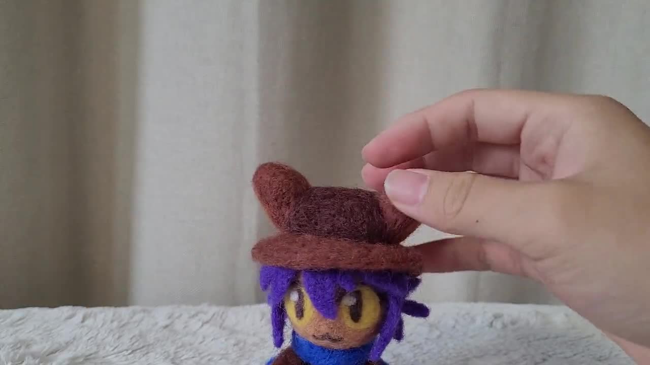 niko　ぬい服オーダー Needle Felted Niko Plush - Etsy
