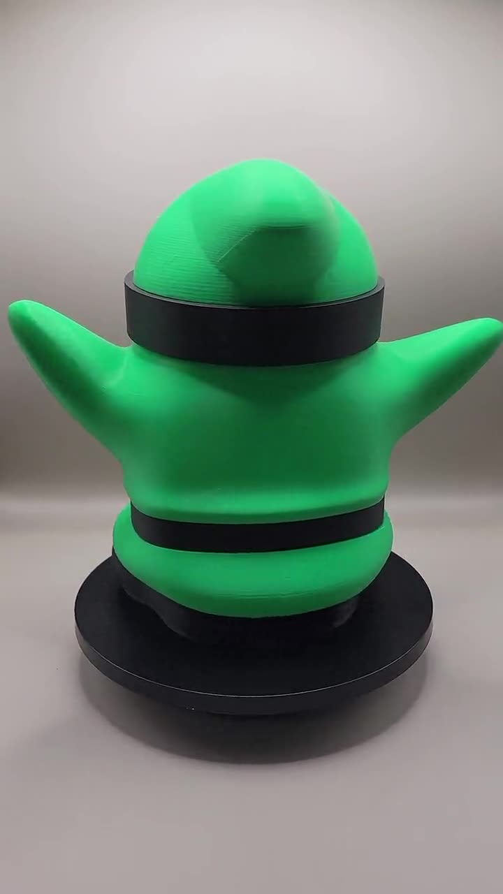 Green Super Mario Shy Guy Action Figure: Collectible Nintendo Toy