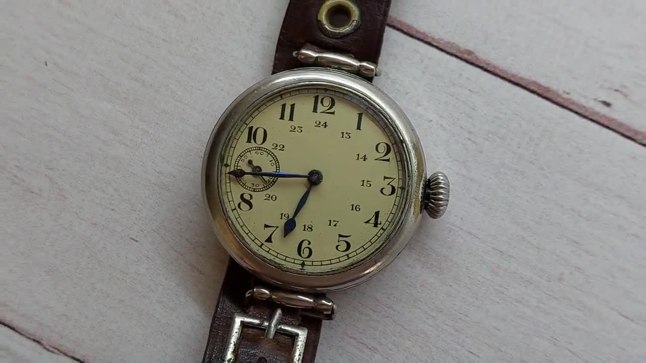 Wristwatch 1939 Kirov Collection USSR Commander's Watch of the Red Army SOVIET/USSR Rare video poster