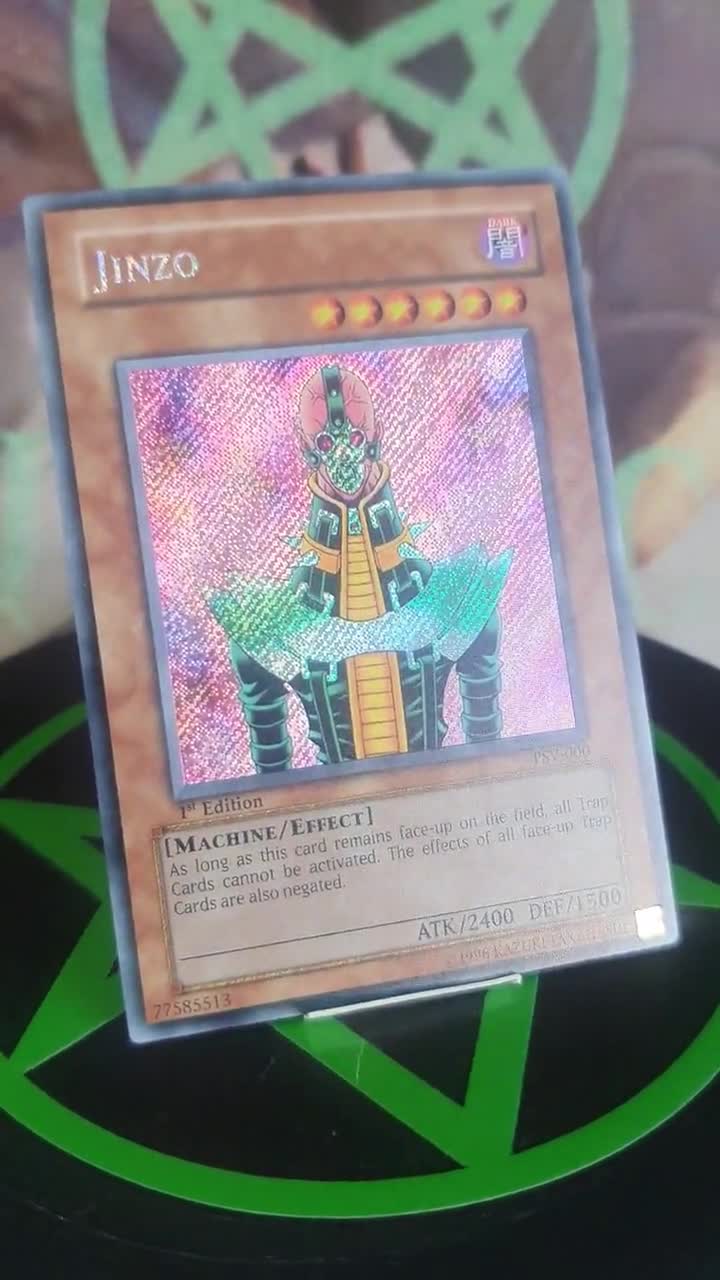 Jinzo PSV Secret Rare-Common "Casual Play"(Same thickness)