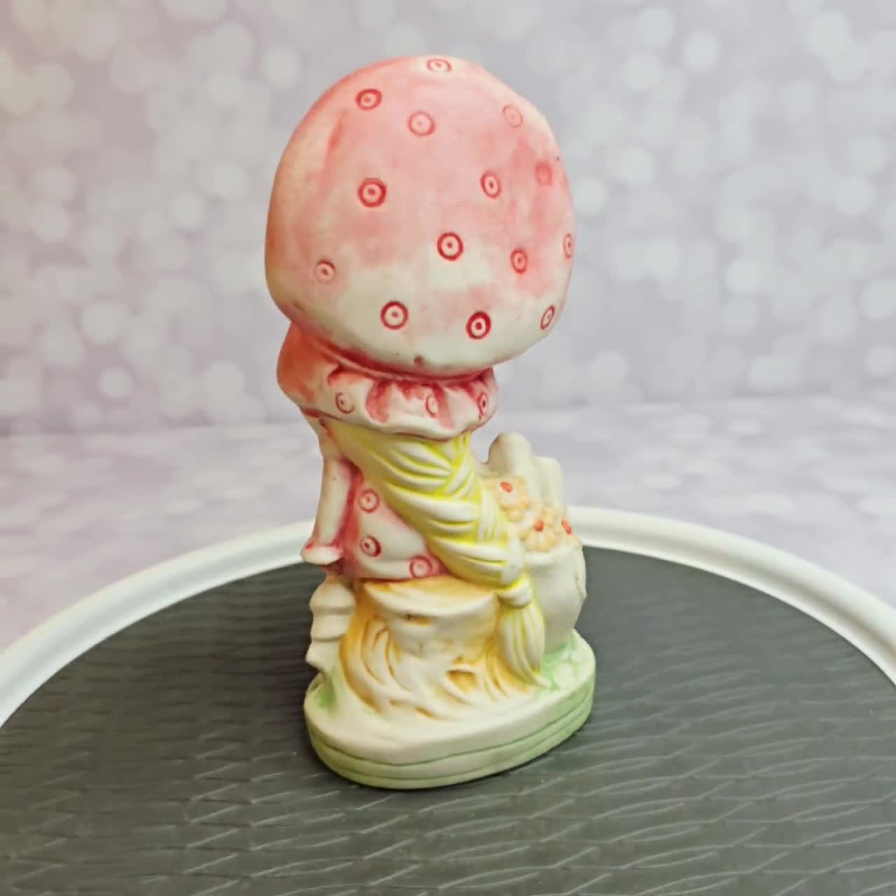 ヴィンテージ ストロベリーショートケーキ スタチュー - Etsy 日本