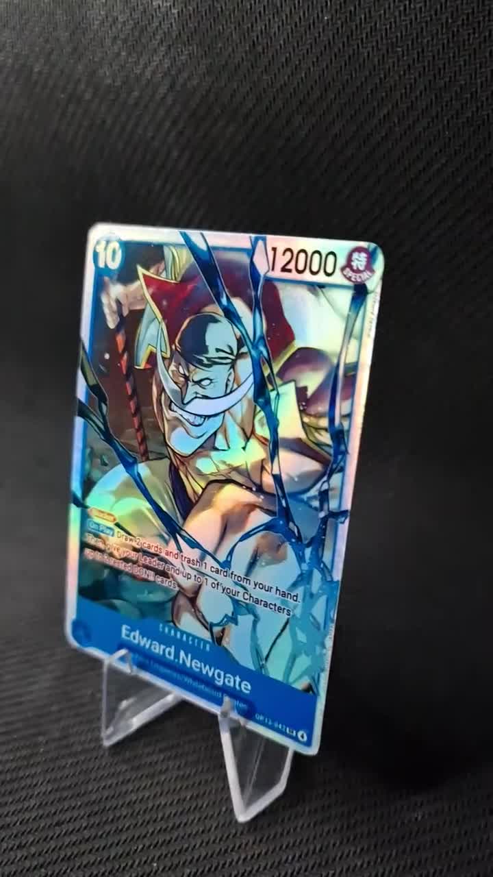 One Piece Proxy Card Holo - Edward.newgate OP13-042 Character - Etsy