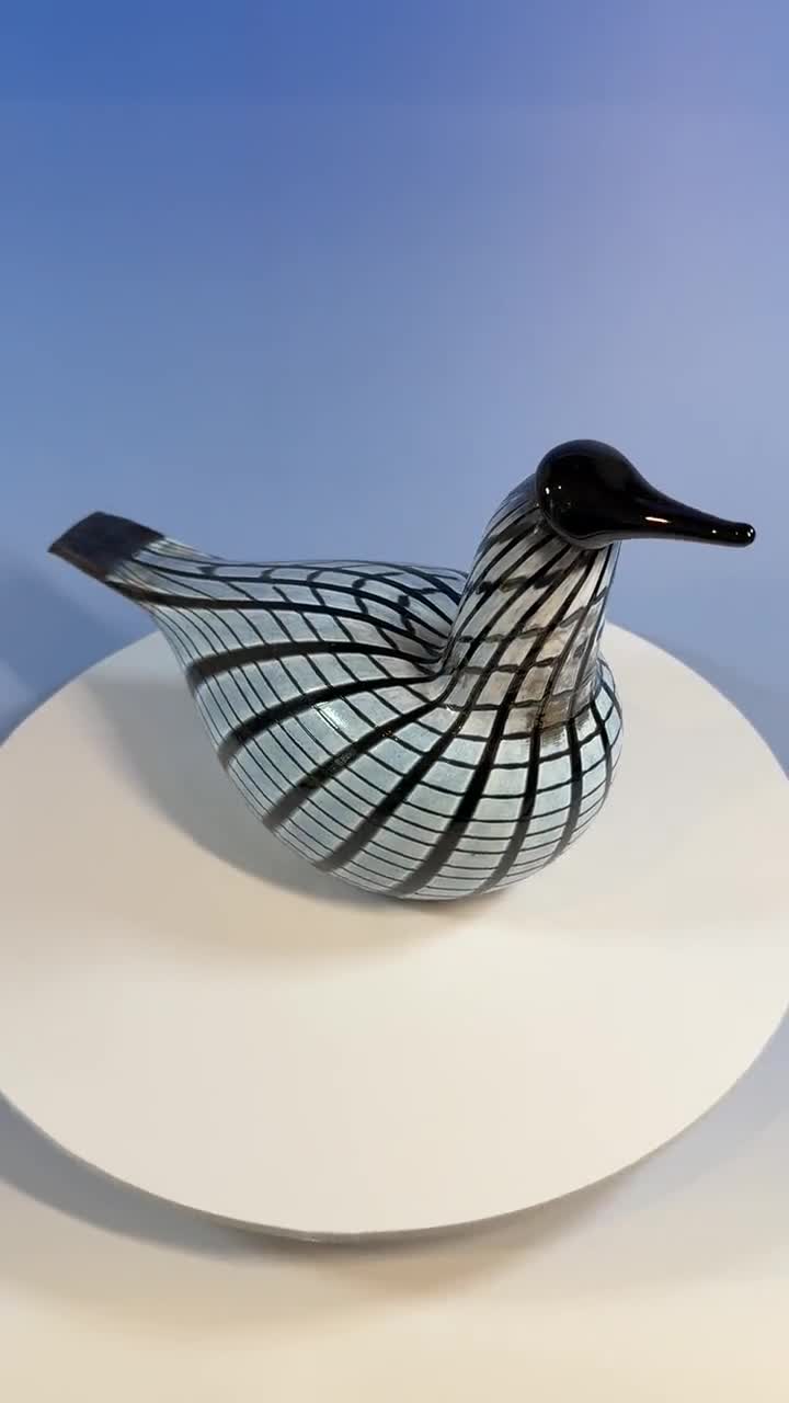 Oiva Toikka Small Loon Bird: Iittala Art Glass, Finland - Etsy