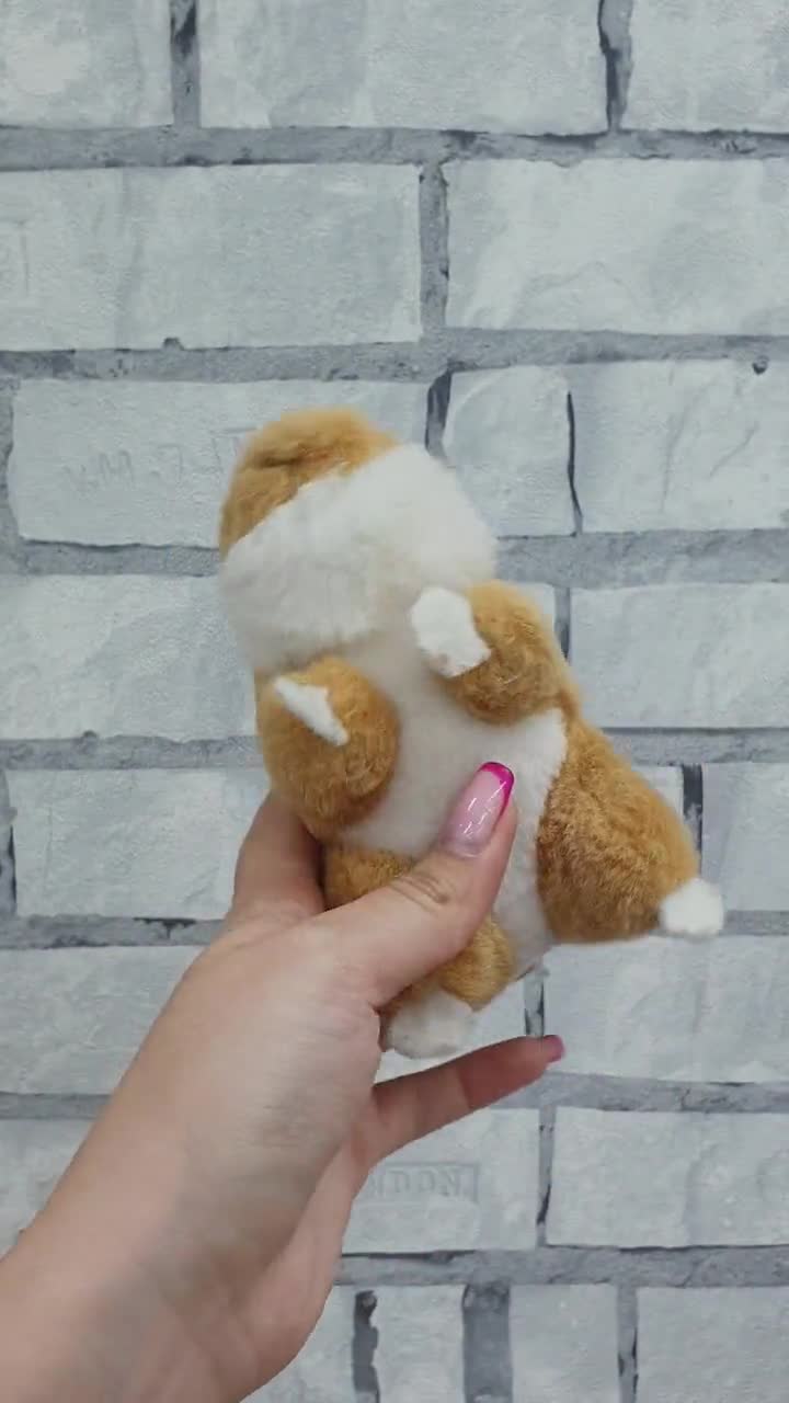 ヴィンテージ ハムスターぬいぐるみ ぬいぐるみ 5インチ コレクター