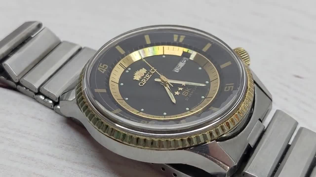 Ultra Rare Vintage Orient SK 21 Jewels Watch, Rare Old Model