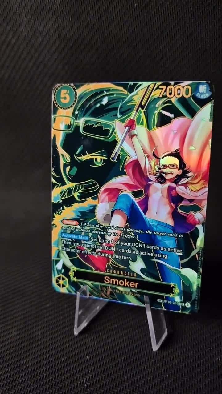 One Piece Proxy Card Holo - Smoker OP10-030 Special Art OP13 - Etsy