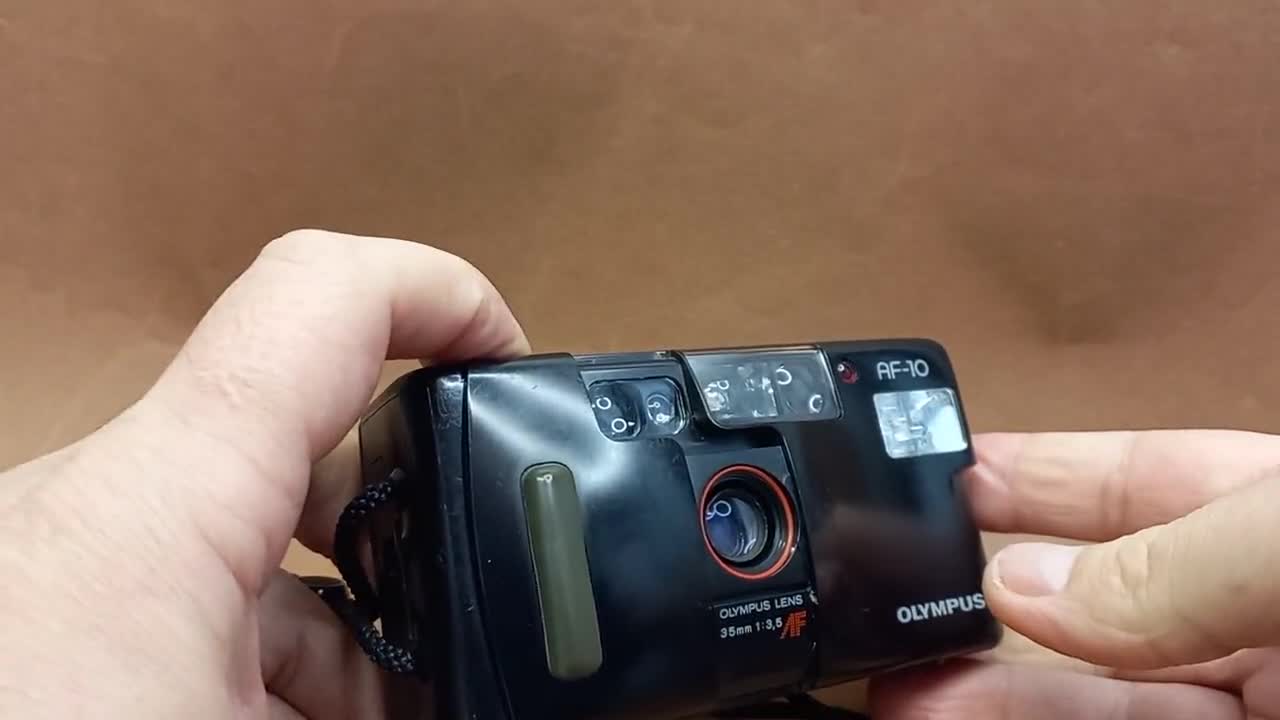 ヴィンテージカメラ オリンパス AF-10、フィルムカメラ オリンパス