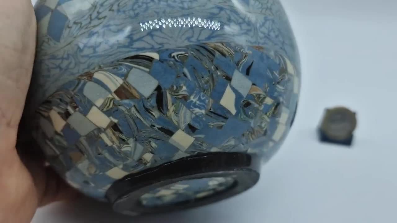 Jean Gerbino Mosaic Vase, Vallauris, France, C. 1960 - Etsy