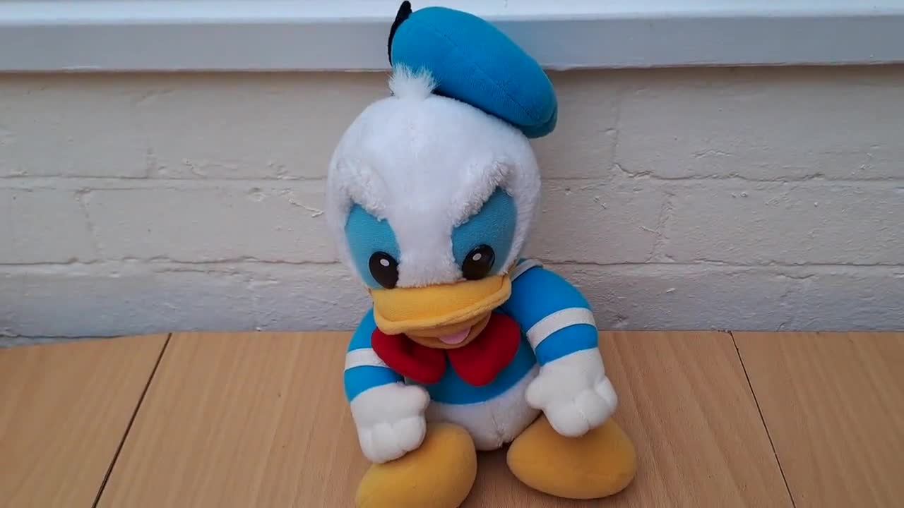 1987 年ベビー ドナルド ダック ヴィンテージ ウォルト ディズニー