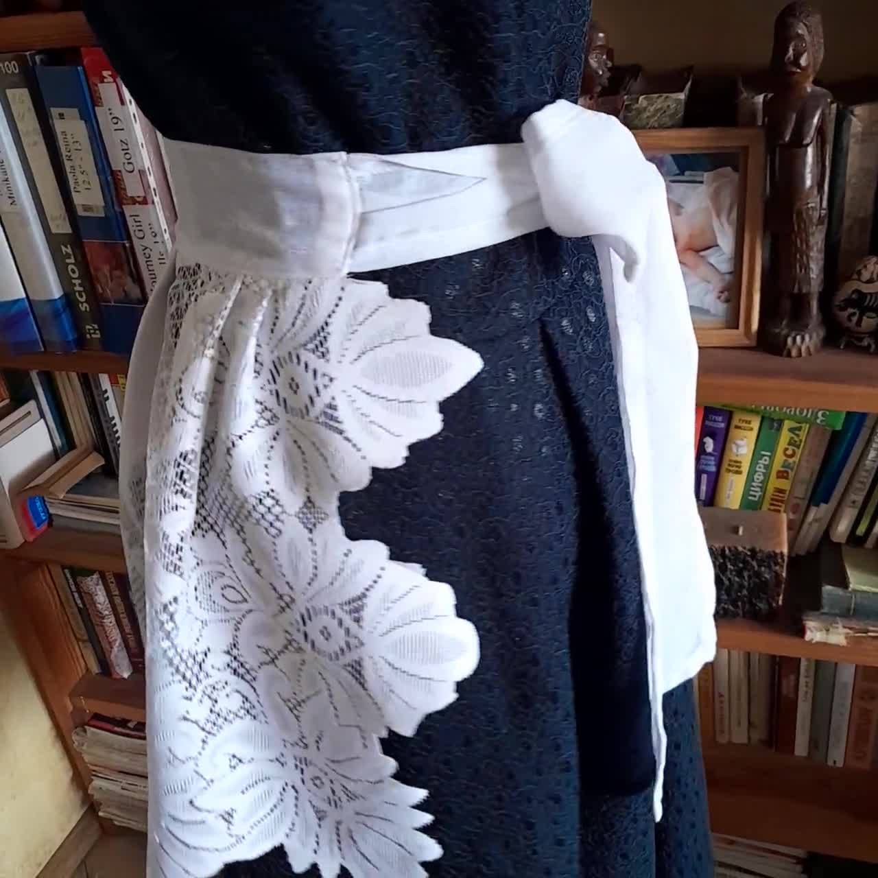 Camicetta Dirndl In Pizzo Bianco Per Donna – Maniche Corte, Con Bottoni Perla, Elastico Sottoseno, Taglie S-3XL, Ideale Per Oktoberfest