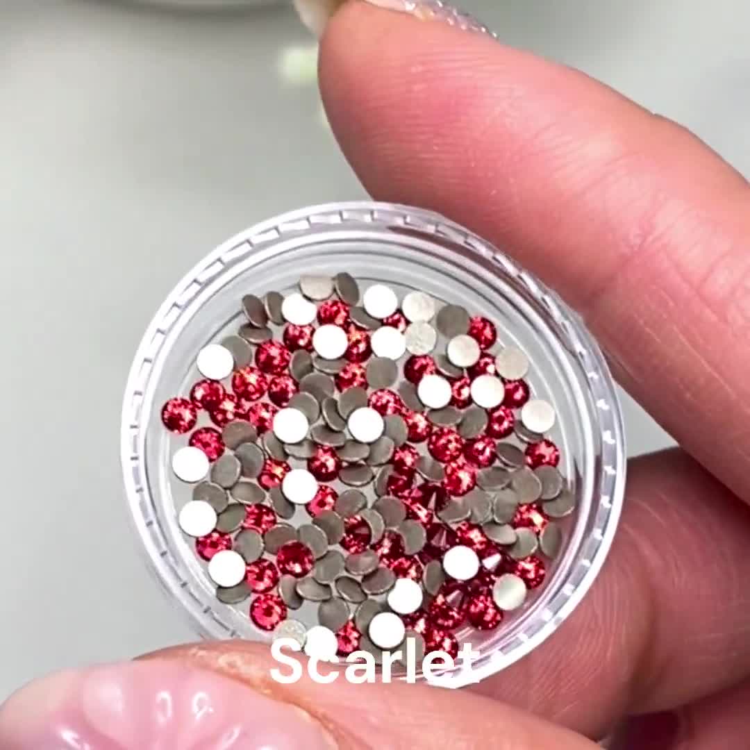 スワロフスキー 　マーガレット２点 (緑・赤)　　クリスタル  S173 スワロフスキー SWAROVSKI クリスタルフィギュア フィギュリン Holiday