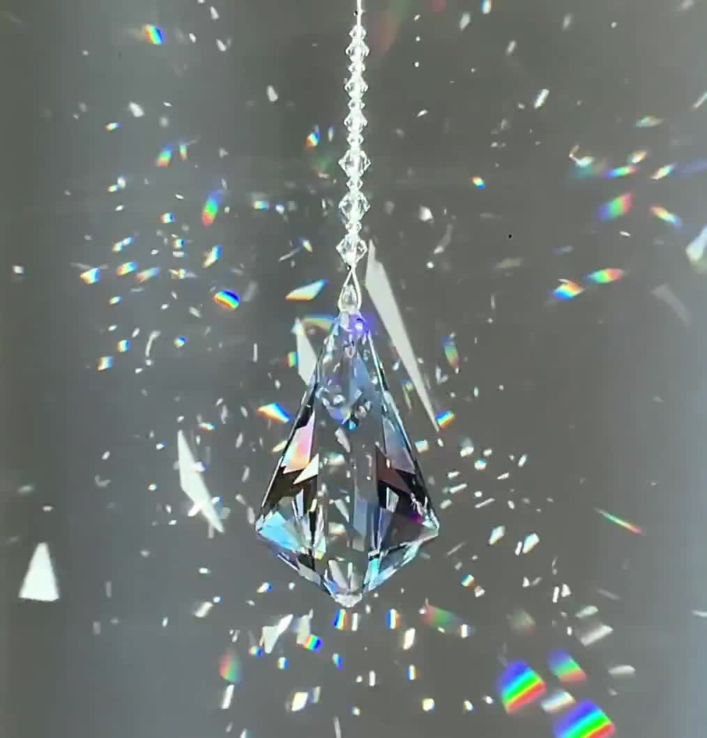 HUGE VERY RARE 89mm 3.5 Inch *the Vibe* Swarovski Crystal