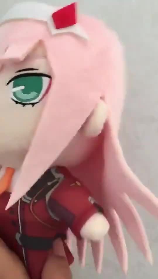 Anime DARLING In The FRANXX Cosplay Plush Doll