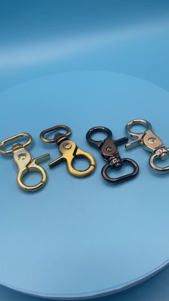 金属製回転スナップフック：20 mmウェビングストラップ留め具、バッグ