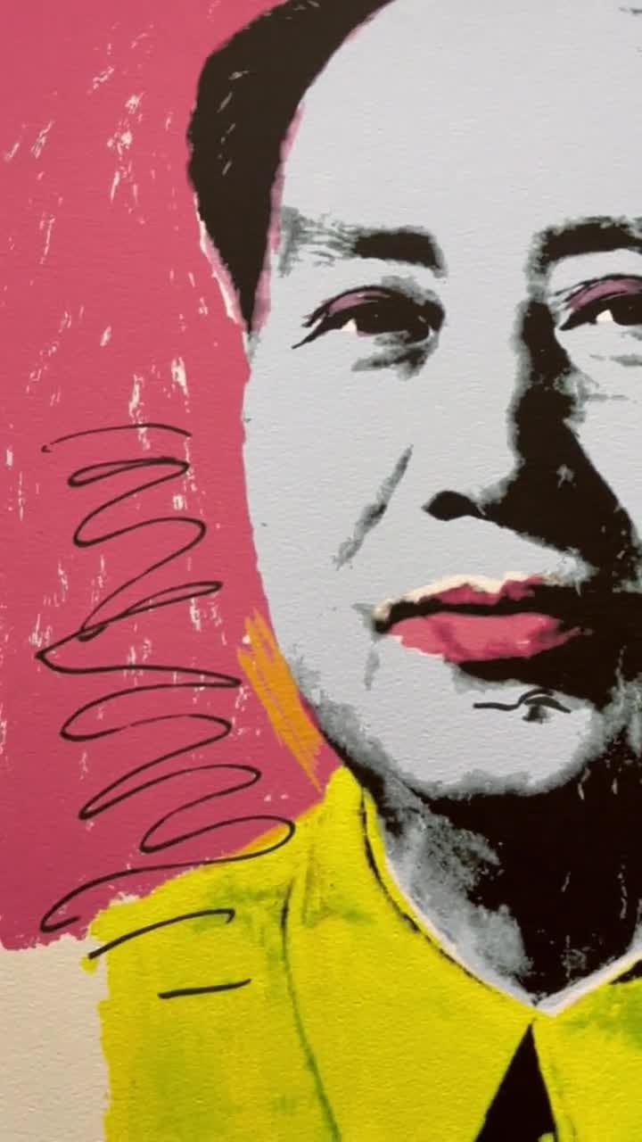 アンディ・ウォーホル - 毛沢東 - 署名入り、番号入り、エディション