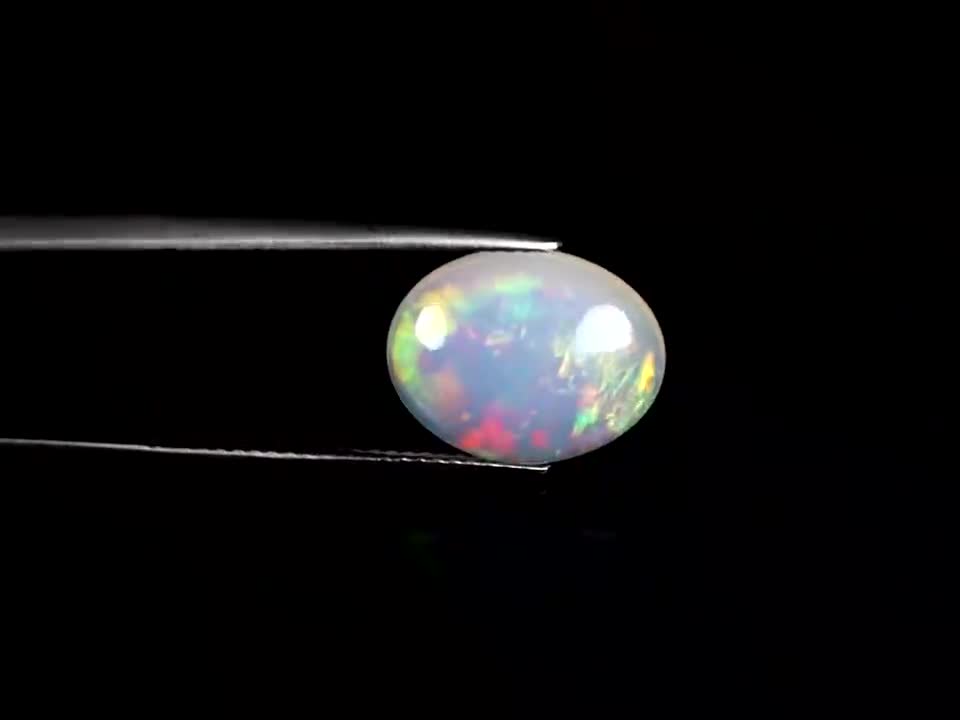3.09 Ct Tremendous Oval Cabochon (14 X 11 Mm) Ethiopian 360 Degree