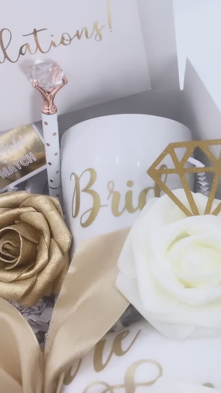 Bride to Be Bridal Engagement Gift Basket Present, Bride Gift, Bridal Gift  Basket, Future Mrs. Gift, Bride Box, Bridal Shower Gift - BG001