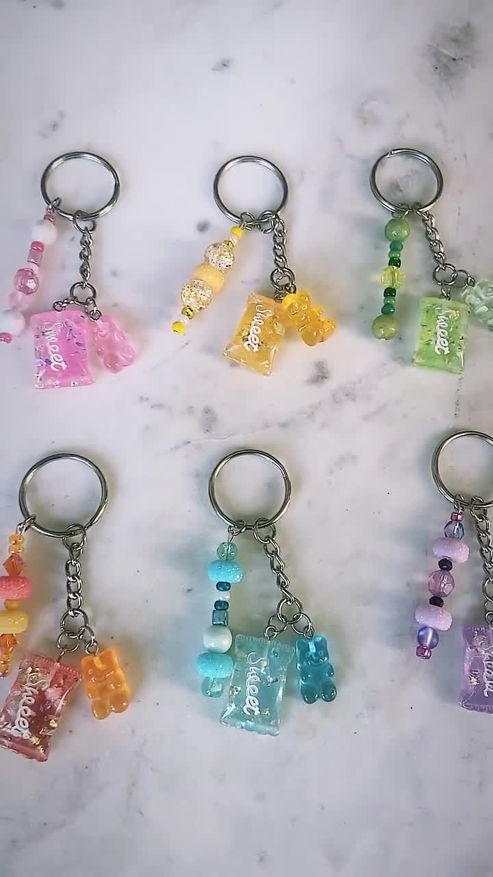 Candy-colored Key Chain: A Cute & Creative Twist On The Classic