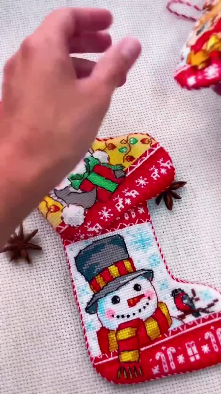 RIOLIS カウントクロスステッチキット 2239AC クリスマスストッキング