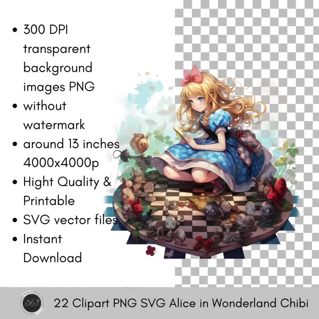 Anime Alice In Wonderland 4k Ultra HD Wallpaper by Ueda Ryo