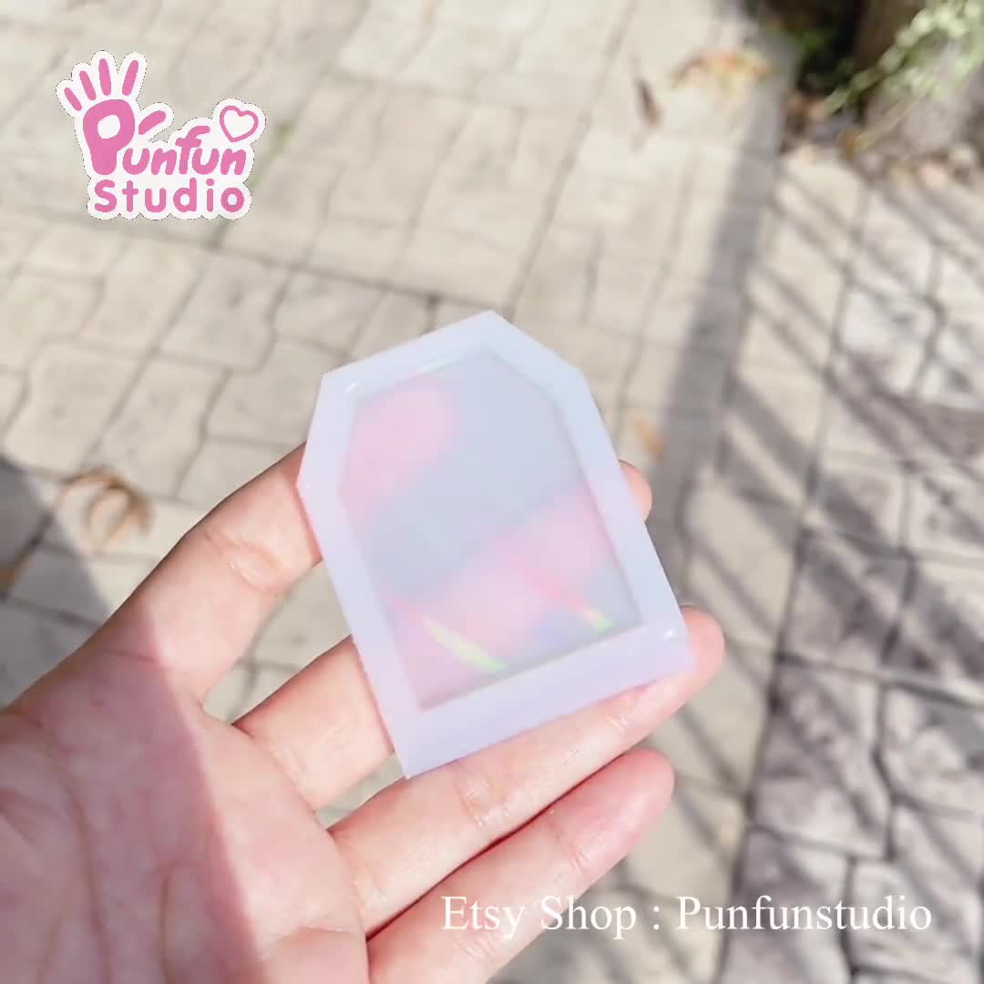 HLM 03 / Omamori Hologram Mold / Use With Epoxy Resin / Silicone