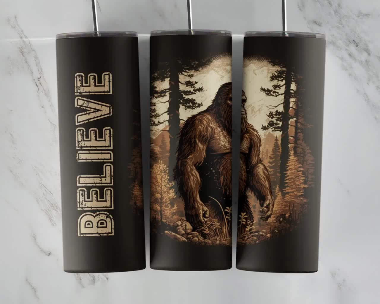 Sublimation Bundle, Gone Squatchin', Bigfoot Tumbler Wrap