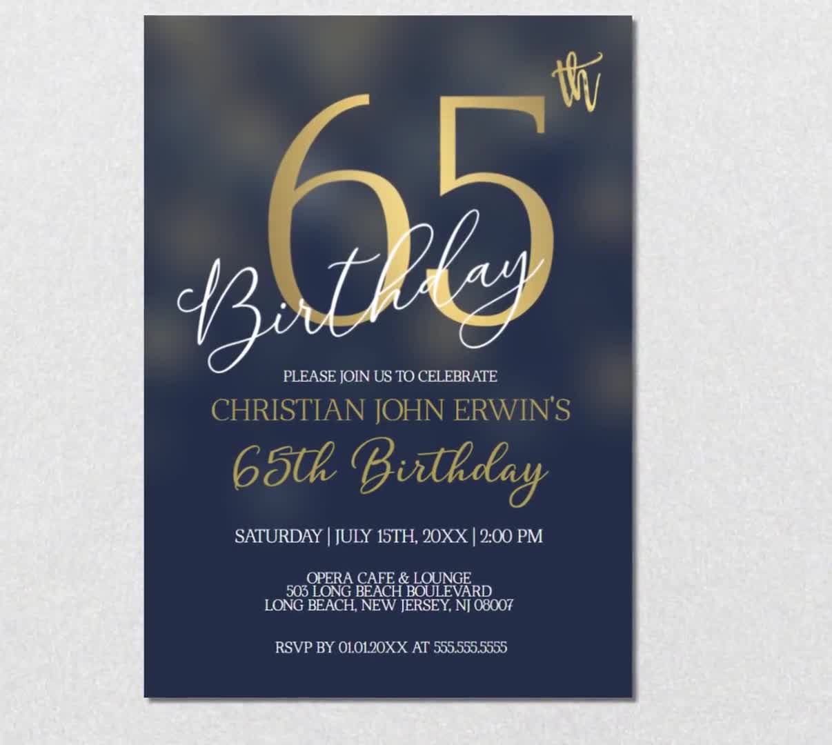 Invitaciones Para El 65 Aniversario De Bodas 37 Textos Y Frases Para
