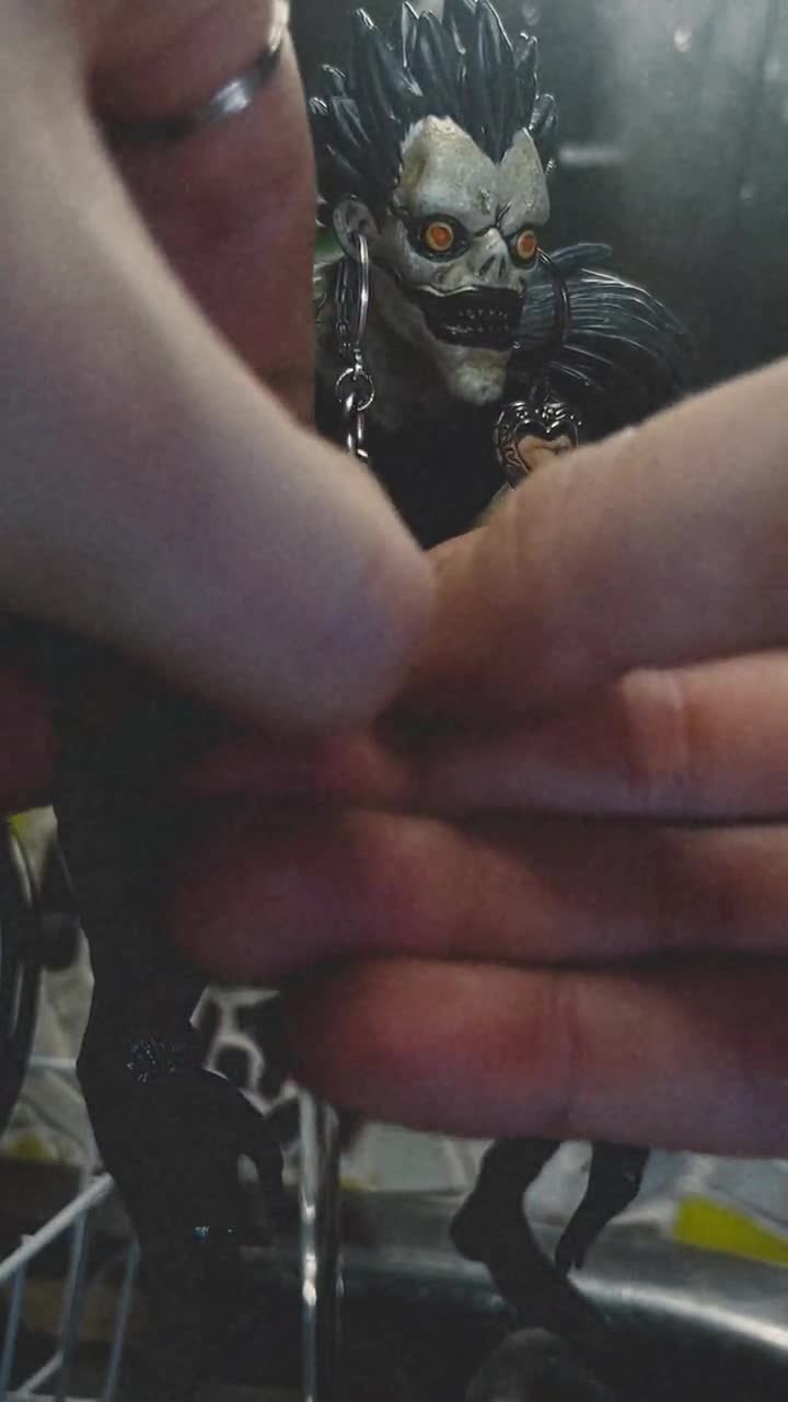 Ryuk Locket Earrings - Etsy