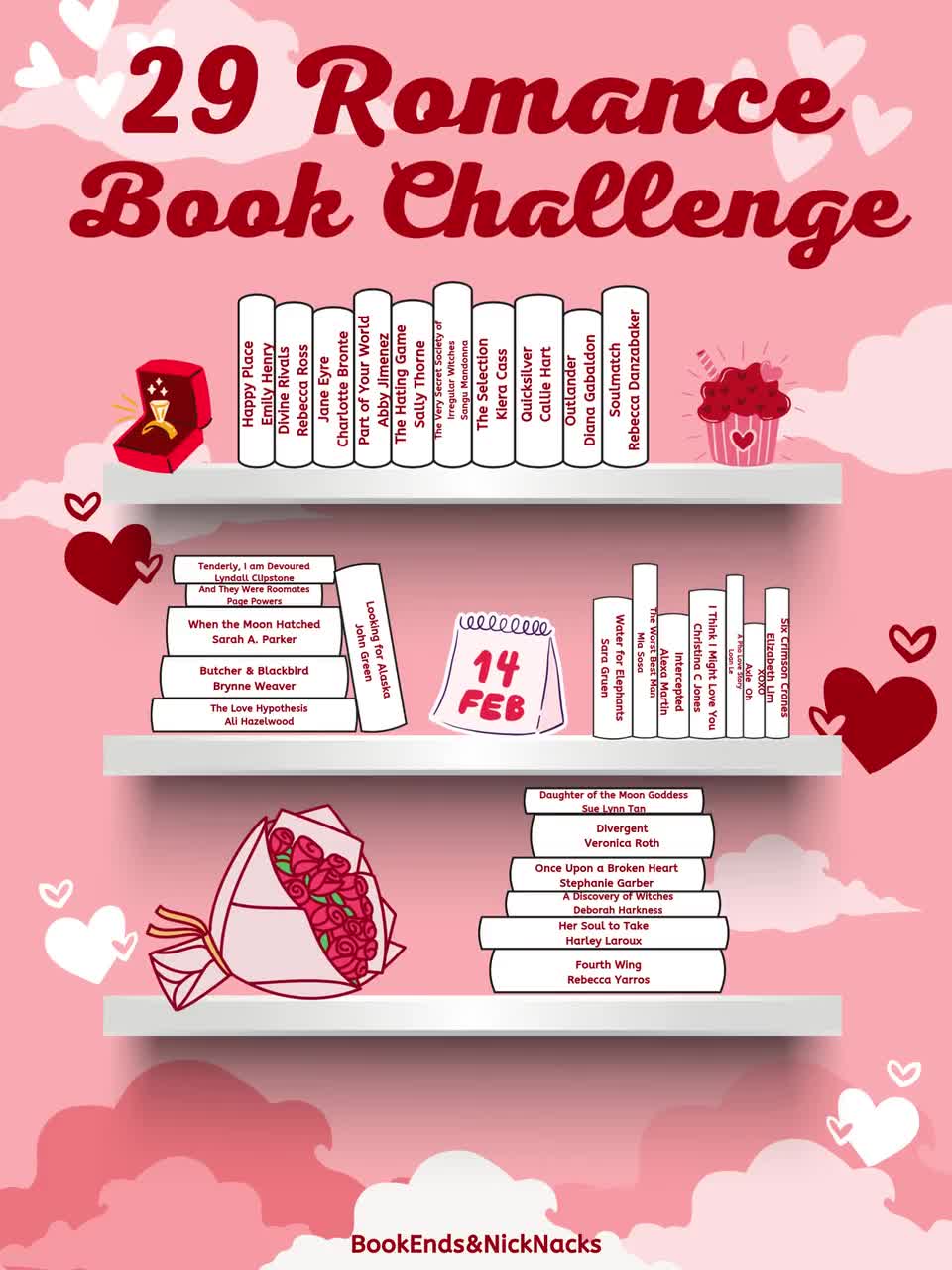 20 Romance Book Rec Challenge video poster