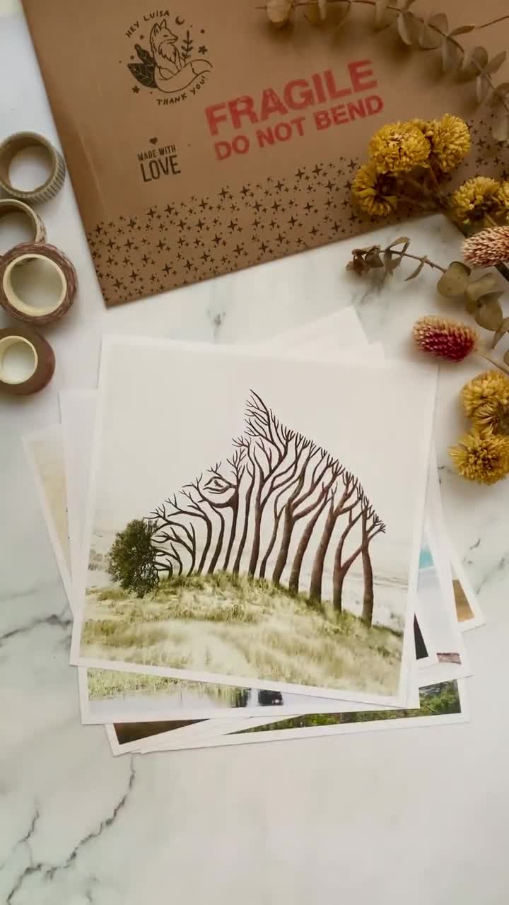 Album per foto Albero e Zebra - Personalizzabile