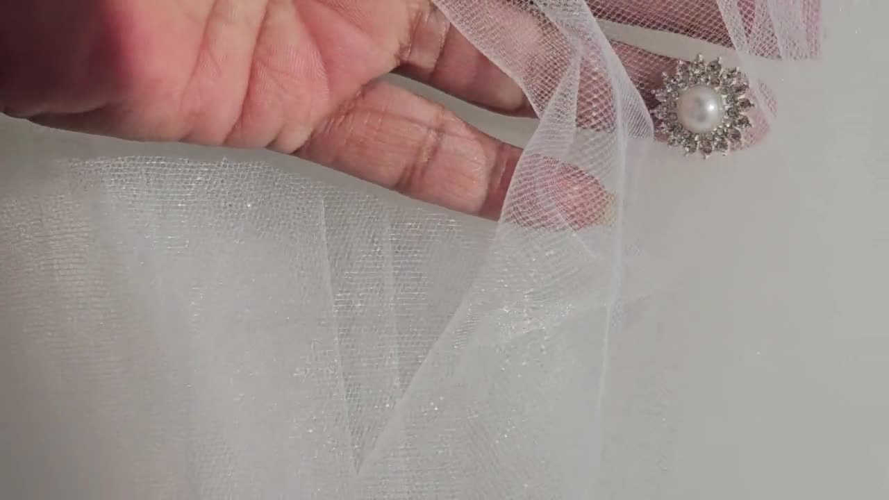 Wedding Veil Weights Magnetic Double Sided Artificial Pearls 10 Sets