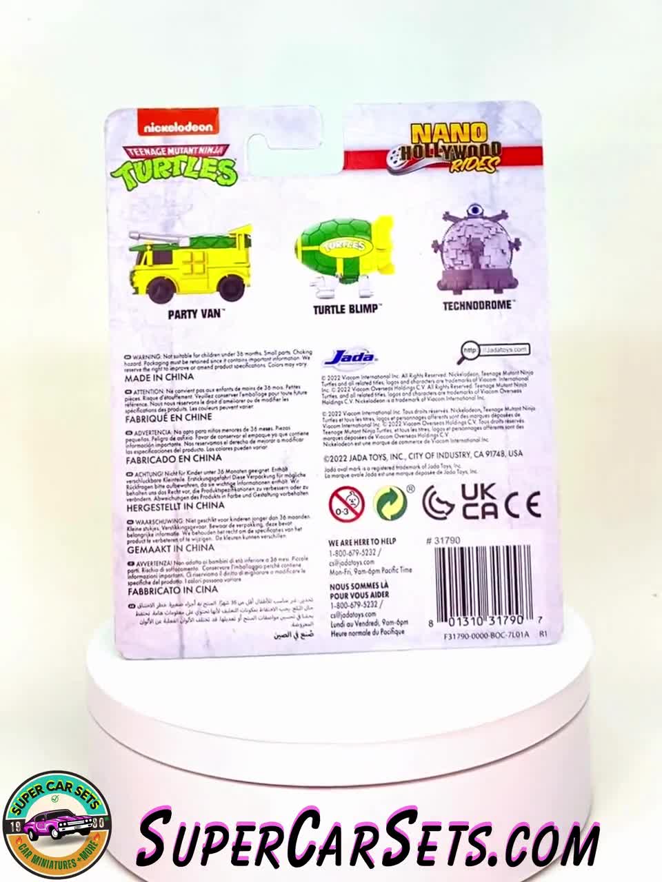 Teenage Mutant Ninja Turtles - Nano Hollywood Rides by Jada (1:87 scale)