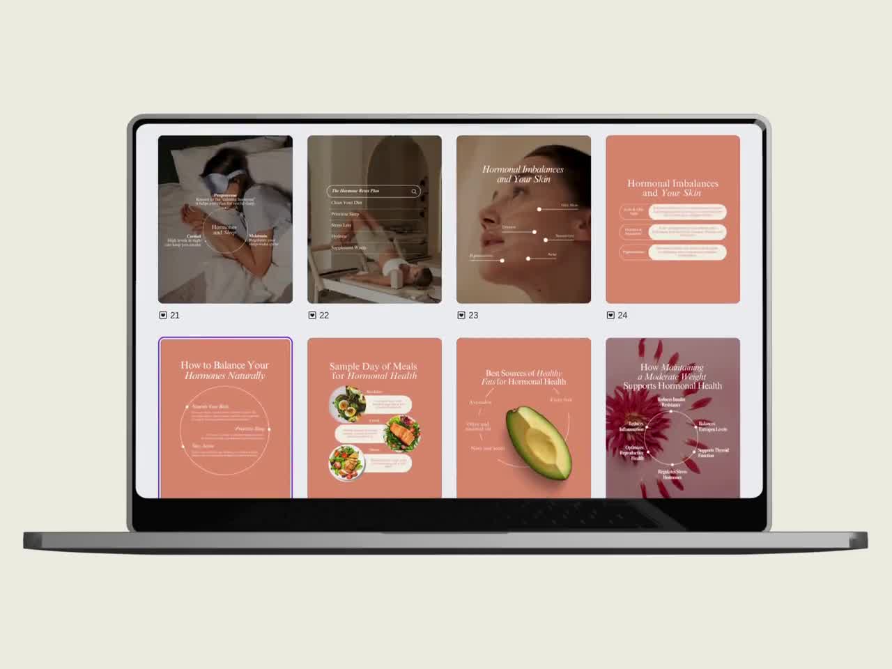 Hormonal Health Instagram Templates – 50+ Canva Designs video poster