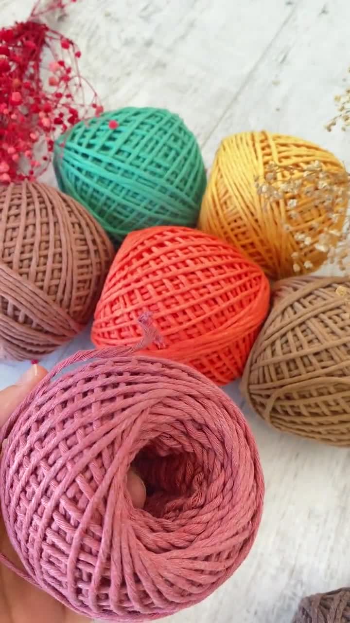 HILO MACRAME _ PASTEL MULTICOLOR - Crochetteando - La tienda de los  tejedores