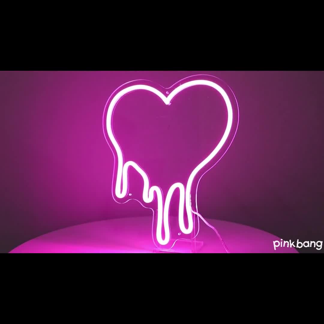 Melting Heart - Neon Sign - Neon Mama