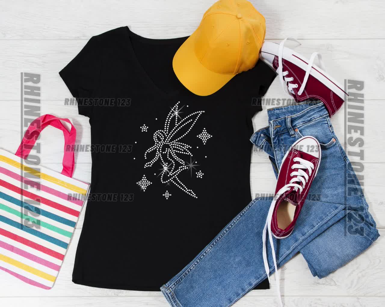 7 in 1 Small Design Bundle Rhinestone Template for Cricut