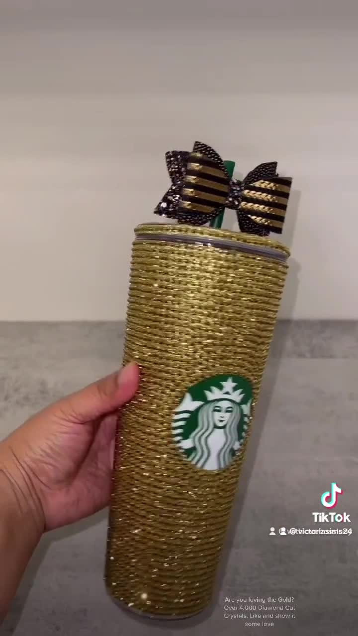 Well This Is New on X: Gold Bling Cups! 🌟 At Starbucks now @starbucksuk # starbucks #gold #goldbling #coffee #coffeecup #tumbler #wellthisisnew   / X
