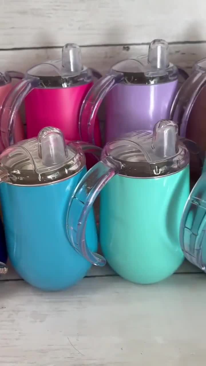 Custom Sippy Cup, Stainless Steel Toddler Cup, Birthday Gift, Training Cup, Personalized Sippy, Daycare, Preschool, Toddler Gift, Baby Cup video poster